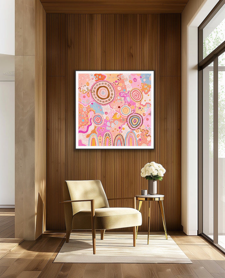 “Radiant Being” - 2025 Birthday Edition Art Print - Mulganai