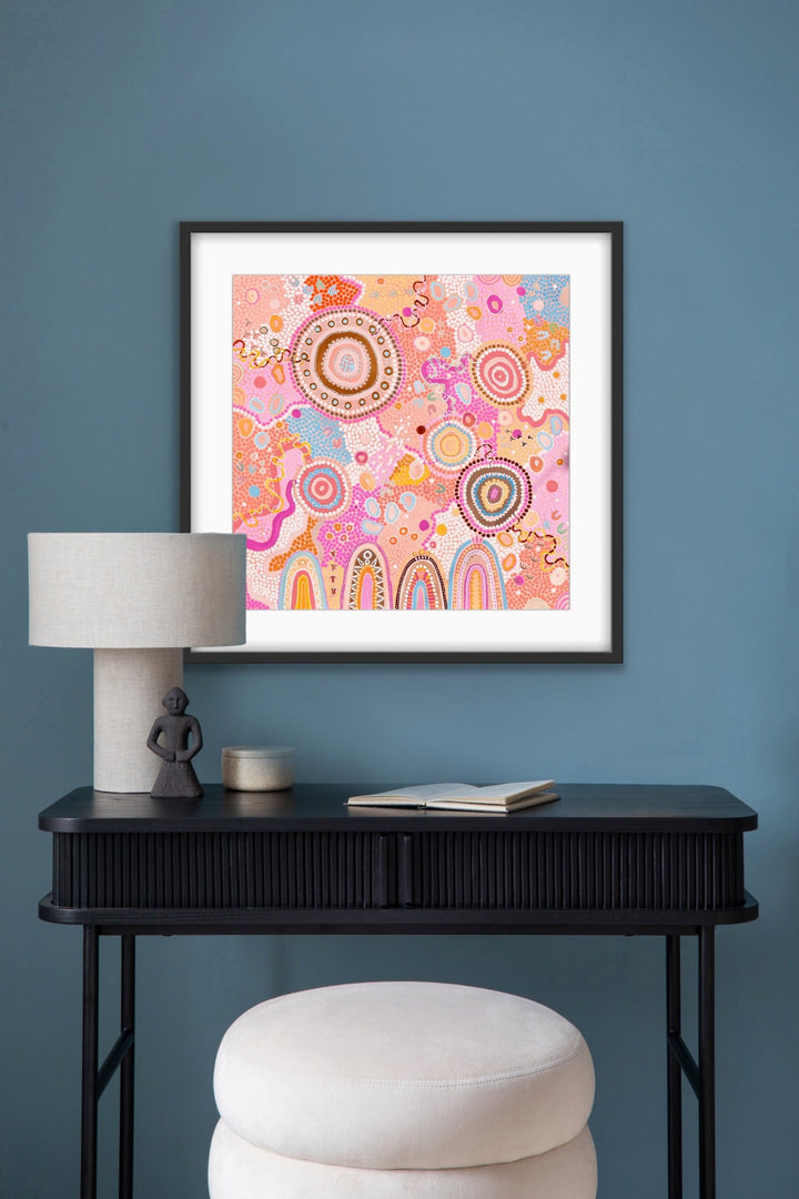 “Radiant Being” - 2025 Birthday Edition Art Print - Mulganai