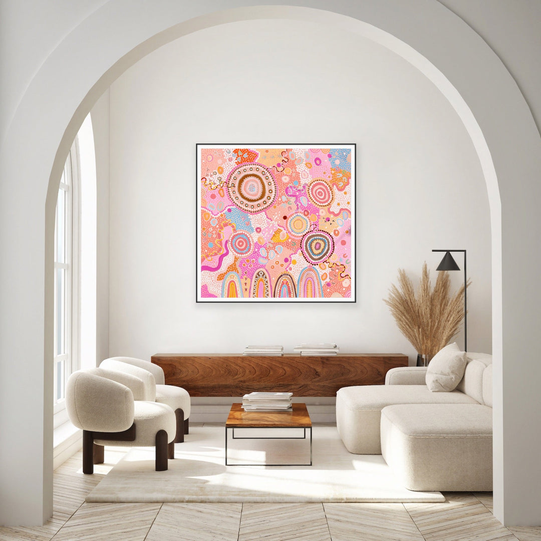 “Radiant Being” - 2025 Birthday Edition Art Print - Mulganai