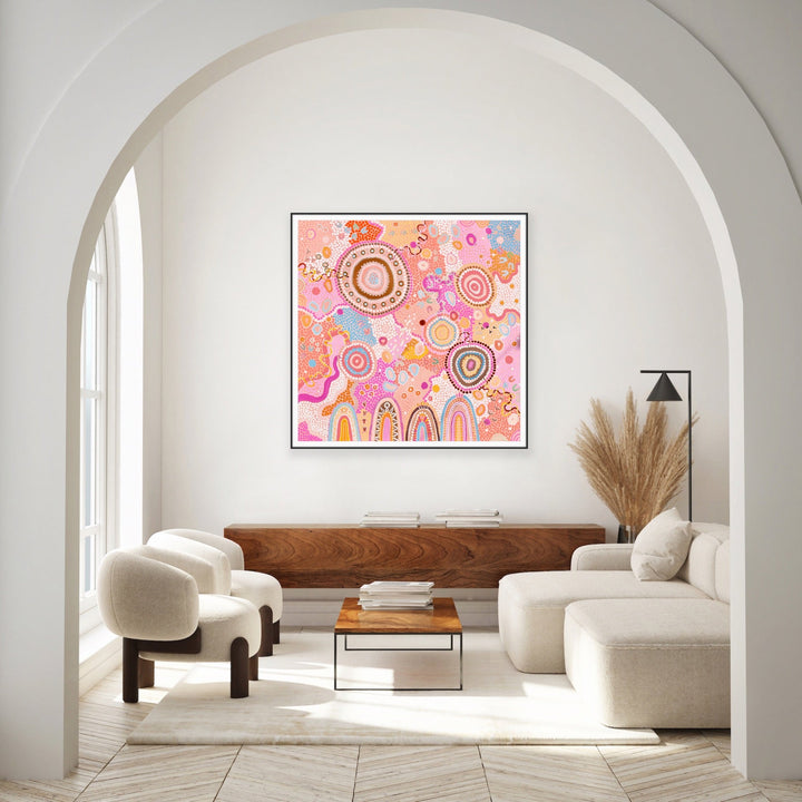 “Radiant Being” - 2025 Birthday Edition Art Print - Mulganai