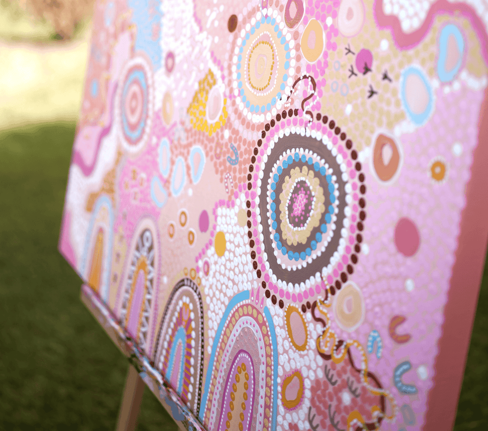 Radiant Being - Original Canvas - Mulganai