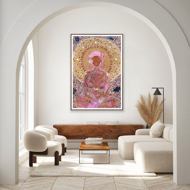 Wayimu at Peace Art Print,Prints,Mulganai,