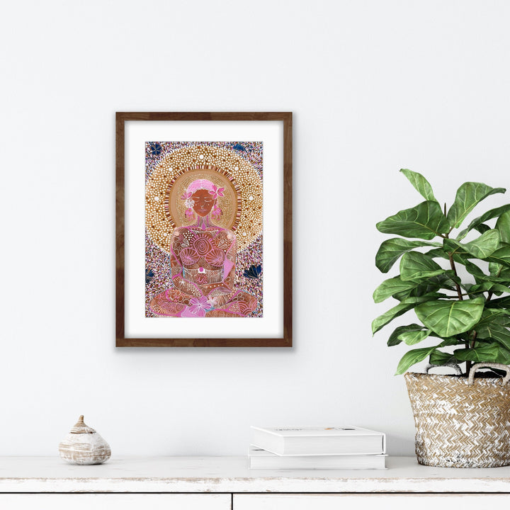Wayimu at Peace Art Print,Prints,Mulganai,