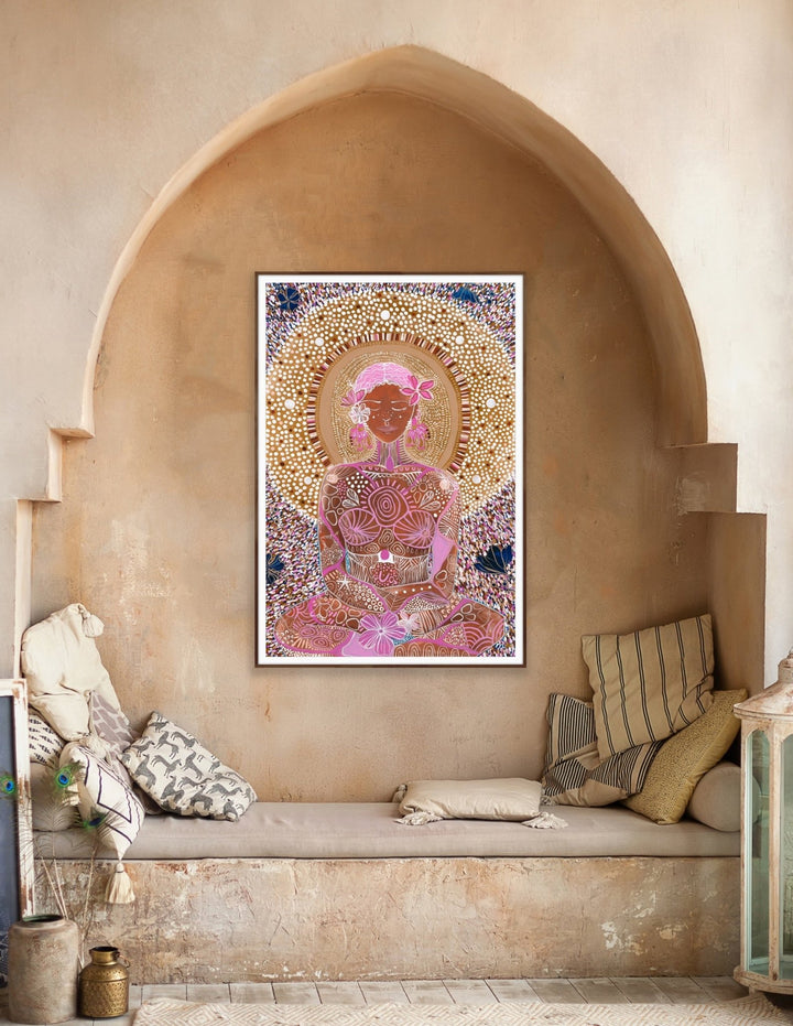 Wayimu at Peace Art Print,Prints,Mulganai,