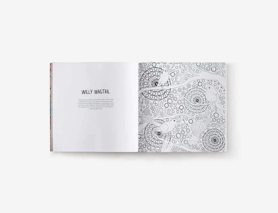 A First Nations Colouring Book,Merchandise,Mulganai,A First Nations Colouring Book by mulganai