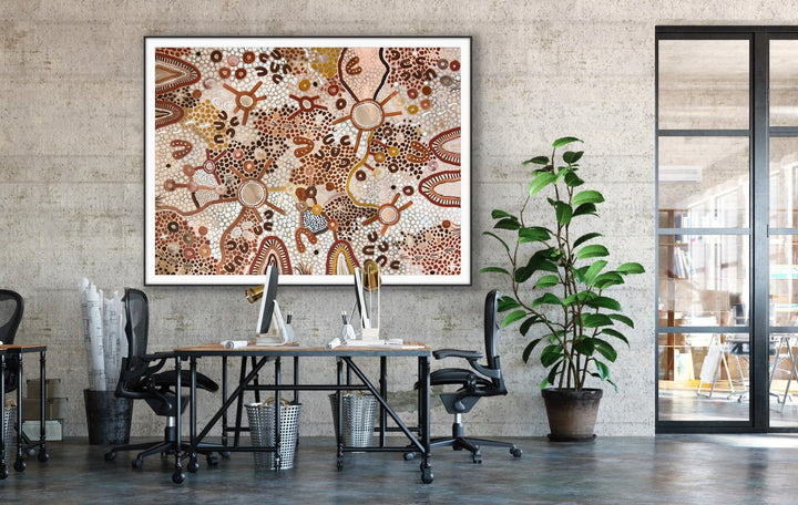 Calling Me Home Art Print,Prints,Mulganai,