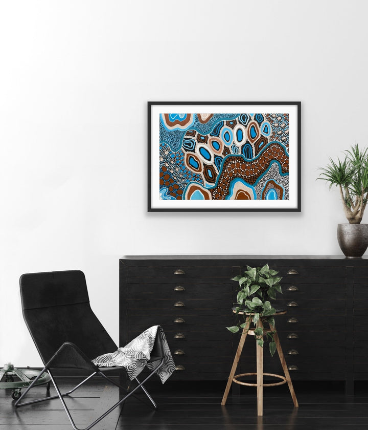 Crocodile and Turtle (Limited Edition Print),Prints,Mulganai,
