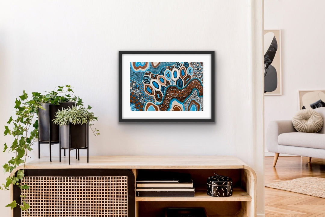 Crocodile and Turtle (Limited Edition Print),Prints,Mulganai,