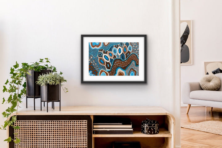Crocodile and Turtle (Limited Edition Print),Prints,Mulganai,