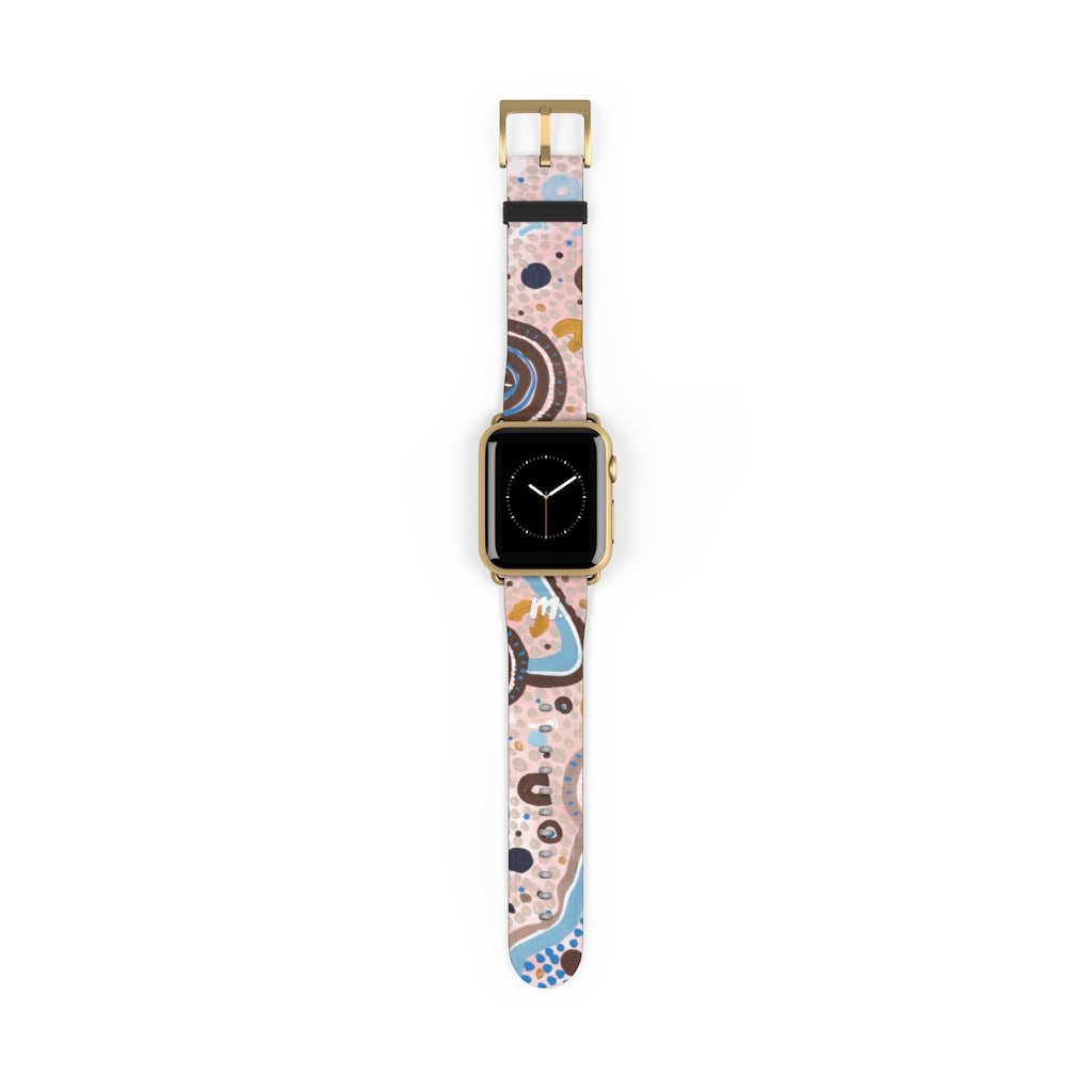 Designer Apple Watch band Sand and Sky,Accessories,Mulganai,