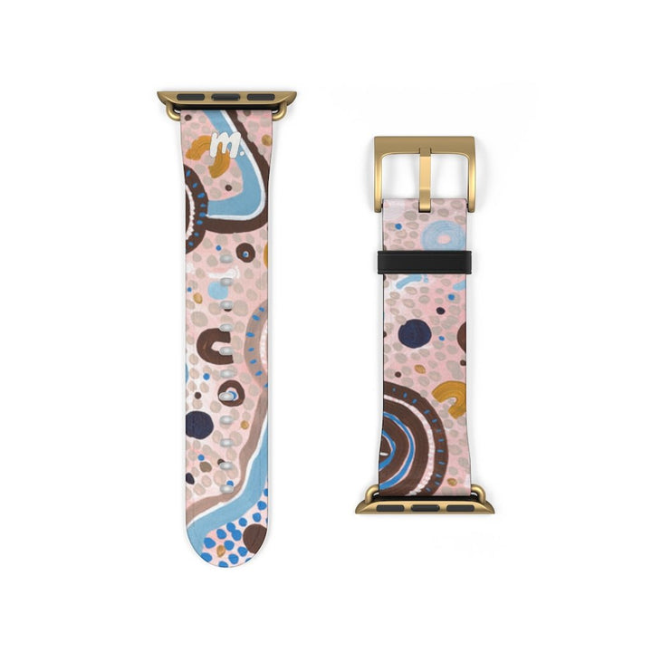 Designer Apple Watch band Sand and Sky,Accessories,Mulganai,