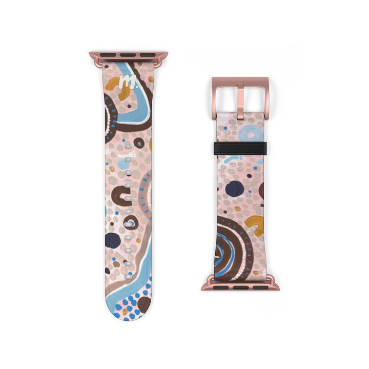 Designer Apple Watch band Sand and Sky,Accessories,Mulganai,
