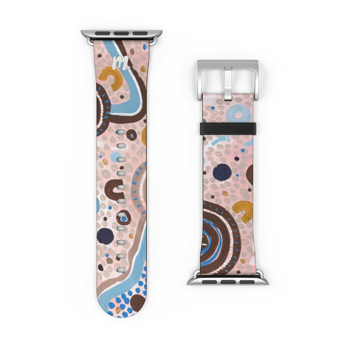 Designer Apple Watch band Sand and Sky,Accessories,Mulganai,