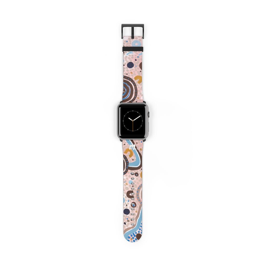 Designer Apple Watch band Sand and Sky,Accessories,Mulganai,