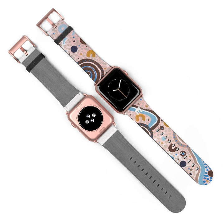 Designer Apple Watch band Sand and Sky,Accessories,Mulganai,