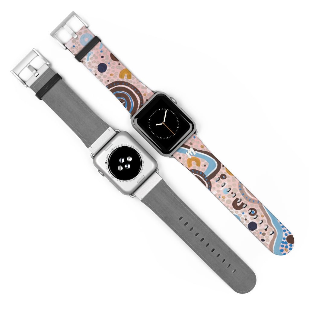 Designer Apple Watch band Sand and Sky,Accessories,Mulganai,