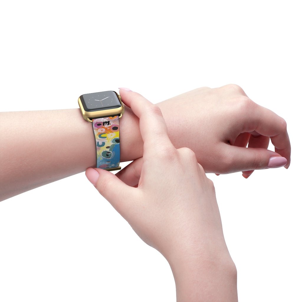 Designer Apple Watch band Sunshine and Rain,Merchandise,Mulganai,