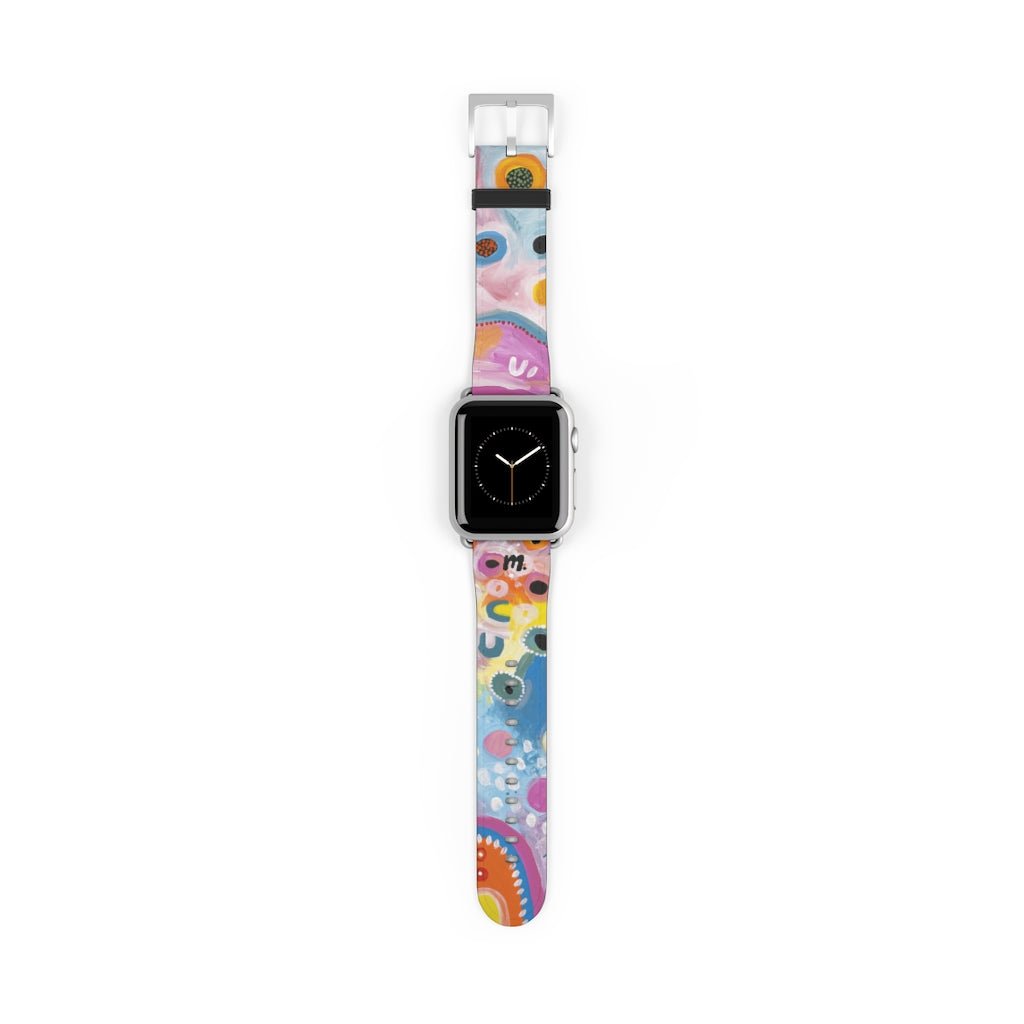 Designer Apple Watch band Sunshine and Rain,Merchandise,Mulganai,