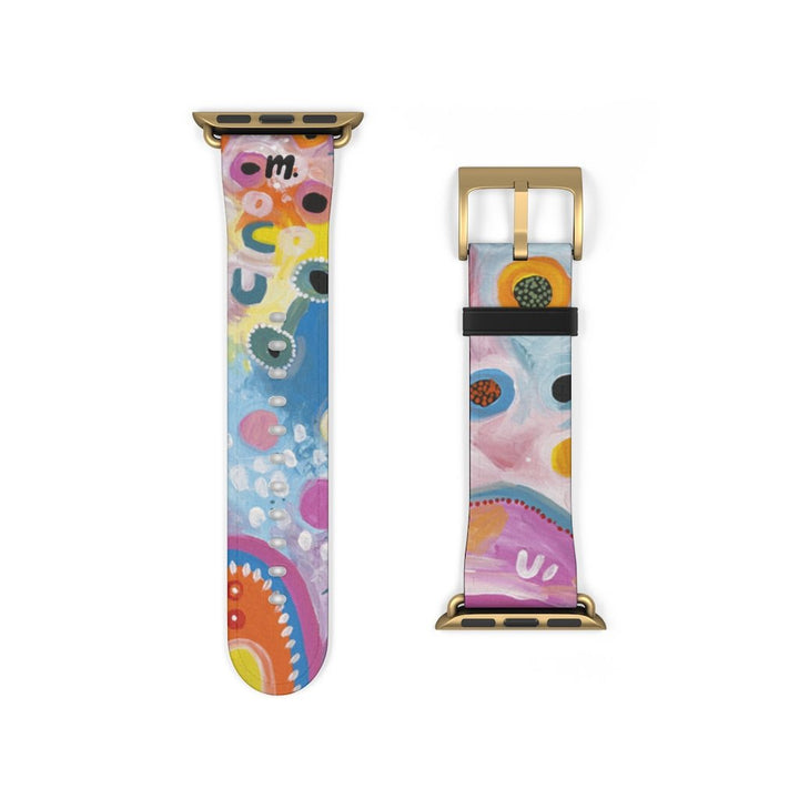 Designer Apple Watch band Sunshine and Rain,Merchandise,Mulganai,