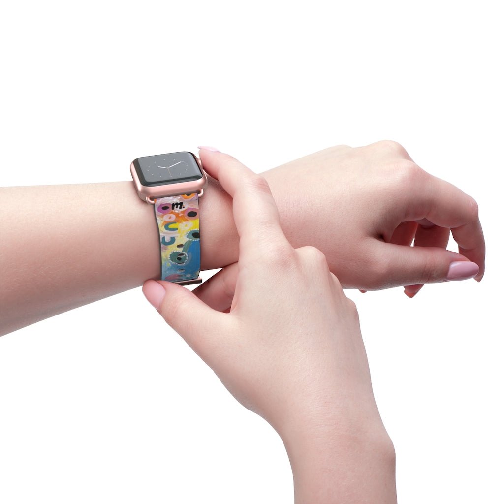 Designer Apple Watch band Sunshine and Rain,Merchandise,Mulganai,
