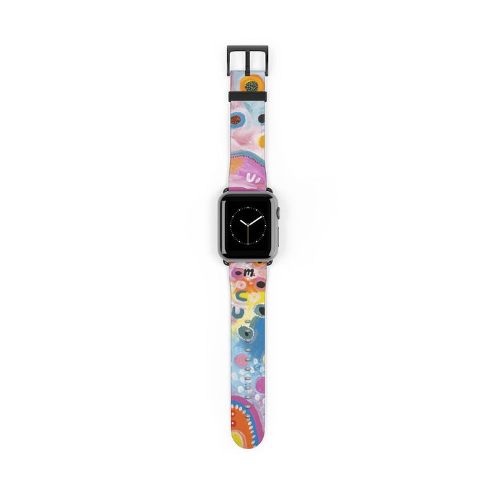 Designer Apple Watch band Sunshine and Rain,Merchandise,Mulganai,