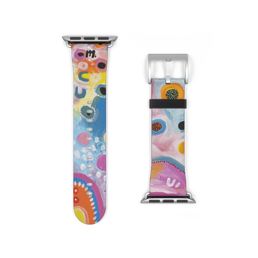 Designer Apple Watch band Sunshine and Rain,Merchandise,Mulganai,