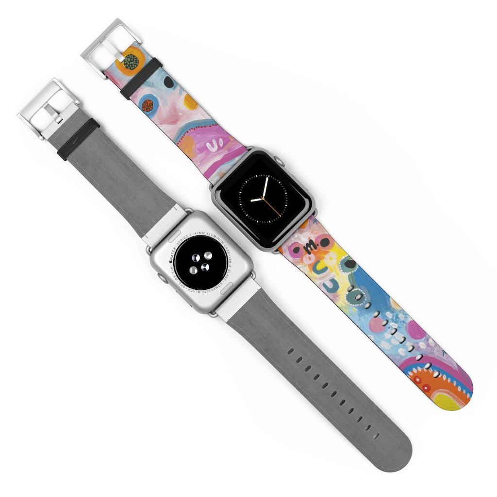Designer Apple Watch band Sunshine and Rain,Merchandise,Mulganai,