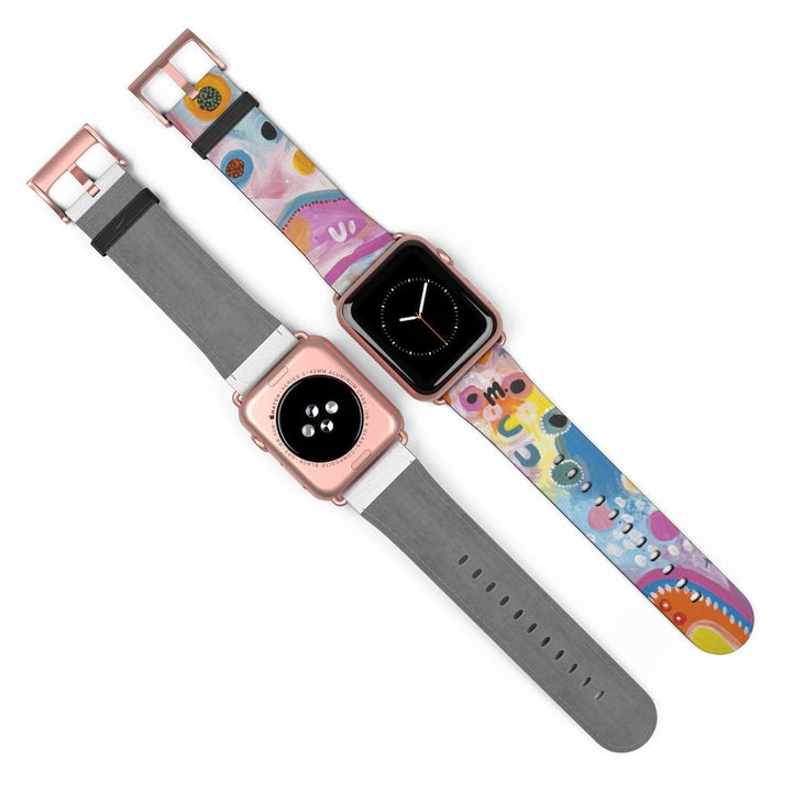 Designer Apple Watch band Sunshine and Rain,Merchandise,Mulganai,