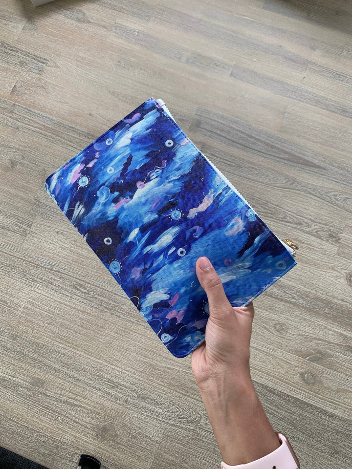 Designer Clutch - Deep Depths,Bags,Mulganai,Designer Clutch - Deep Depths by mulganai