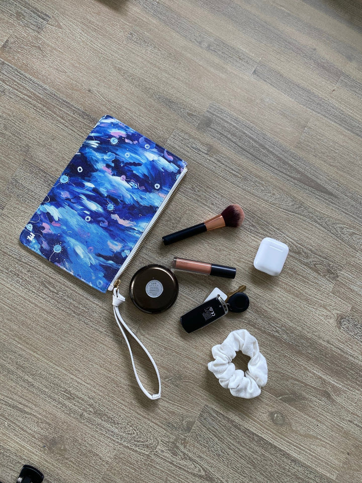 Designer Clutch - Deep Depths,Bags,Mulganai,Designer Clutch - Deep Depths by mulganai