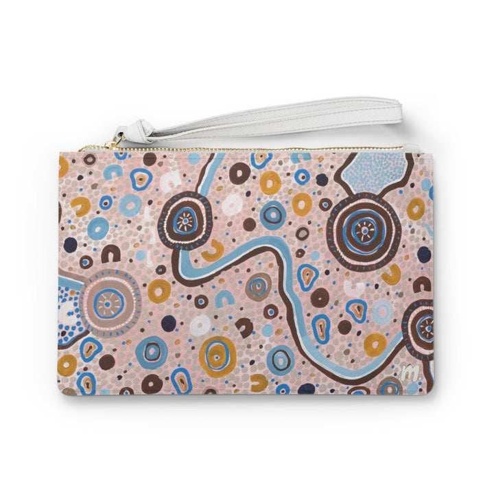 Designer Clutch Purse - Sand and Sky,Merchandise,Mulganai,