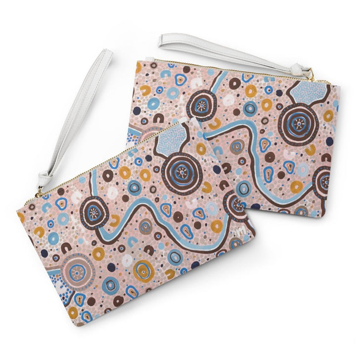 Designer Clutch Purse - Sand and Sky,Merchandise,Mulganai,
