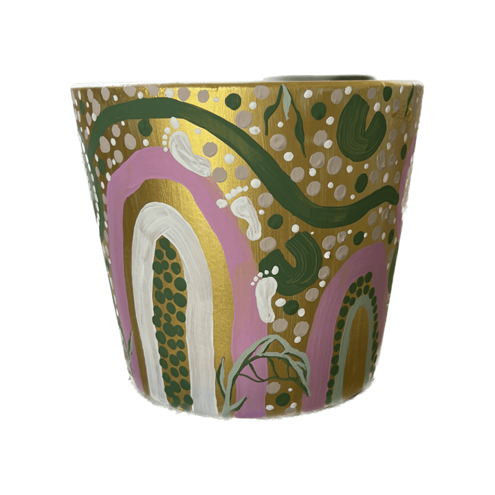 Hand Painted Pots,,Mulganai,