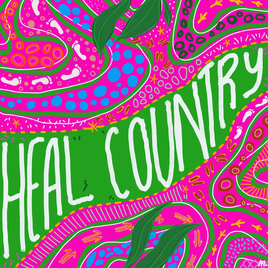 Heal Country Print,Prints,Mulganai,