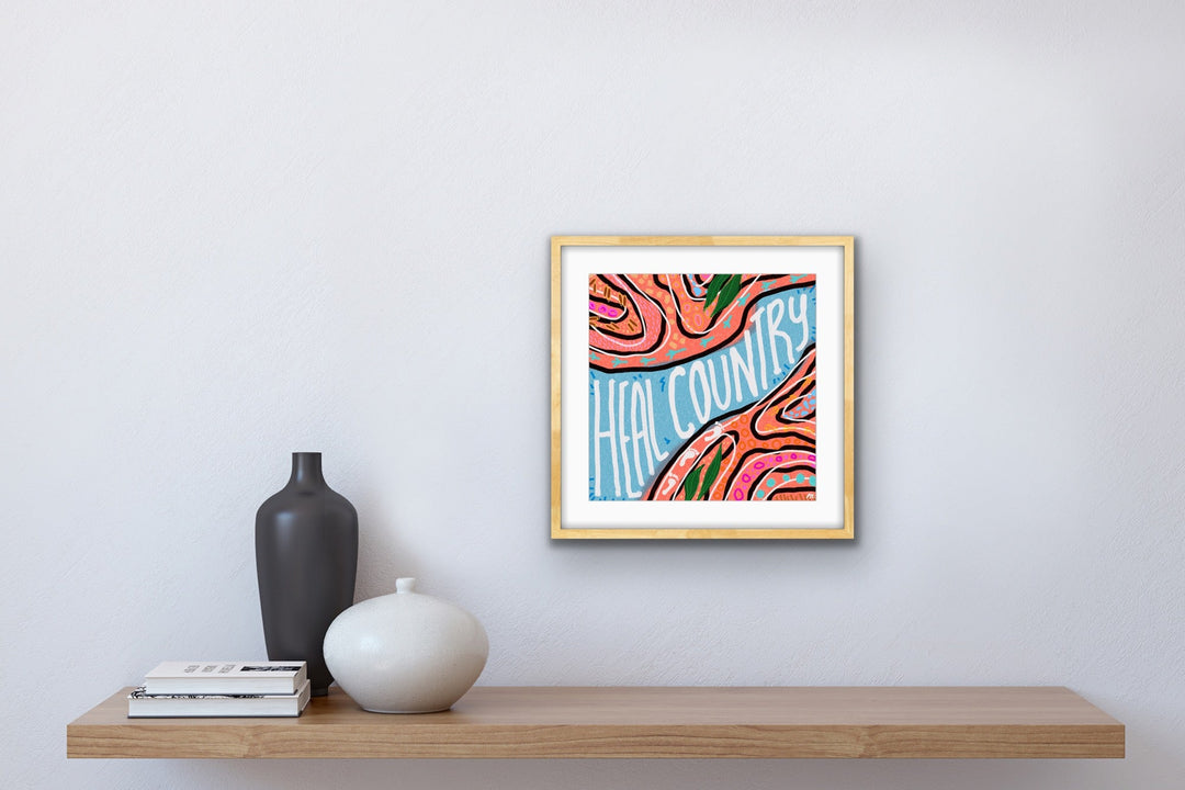 Heal Country Print,Prints,Mulganai,