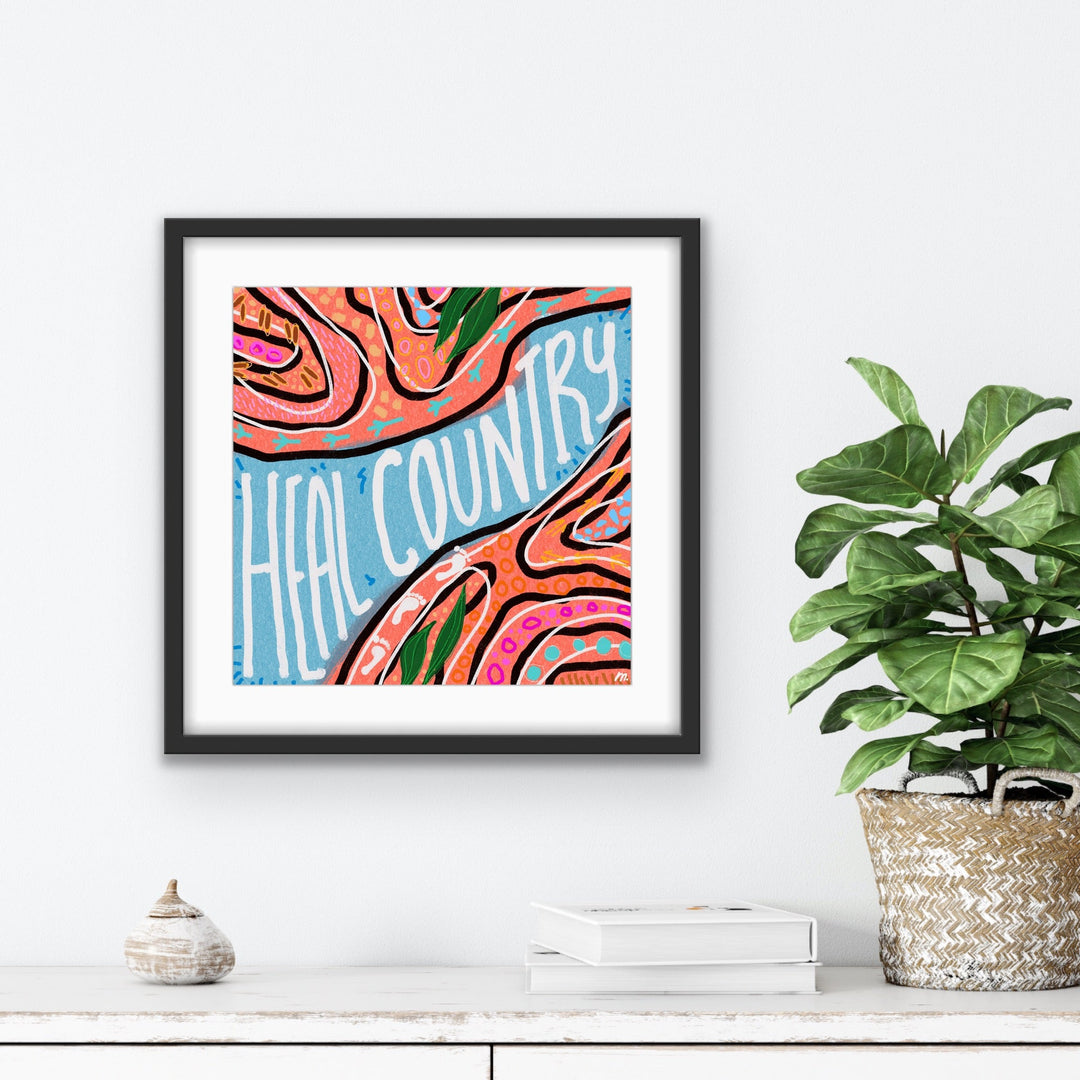 Heal Country Print,Prints,Mulganai,