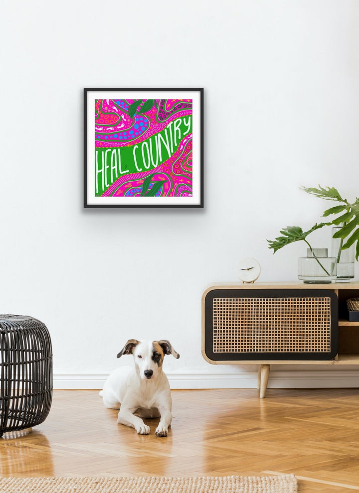 Heal Country Print,Prints,Mulganai,