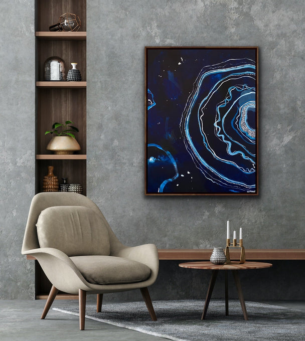 Oyster,Large canvas,Mulganai,