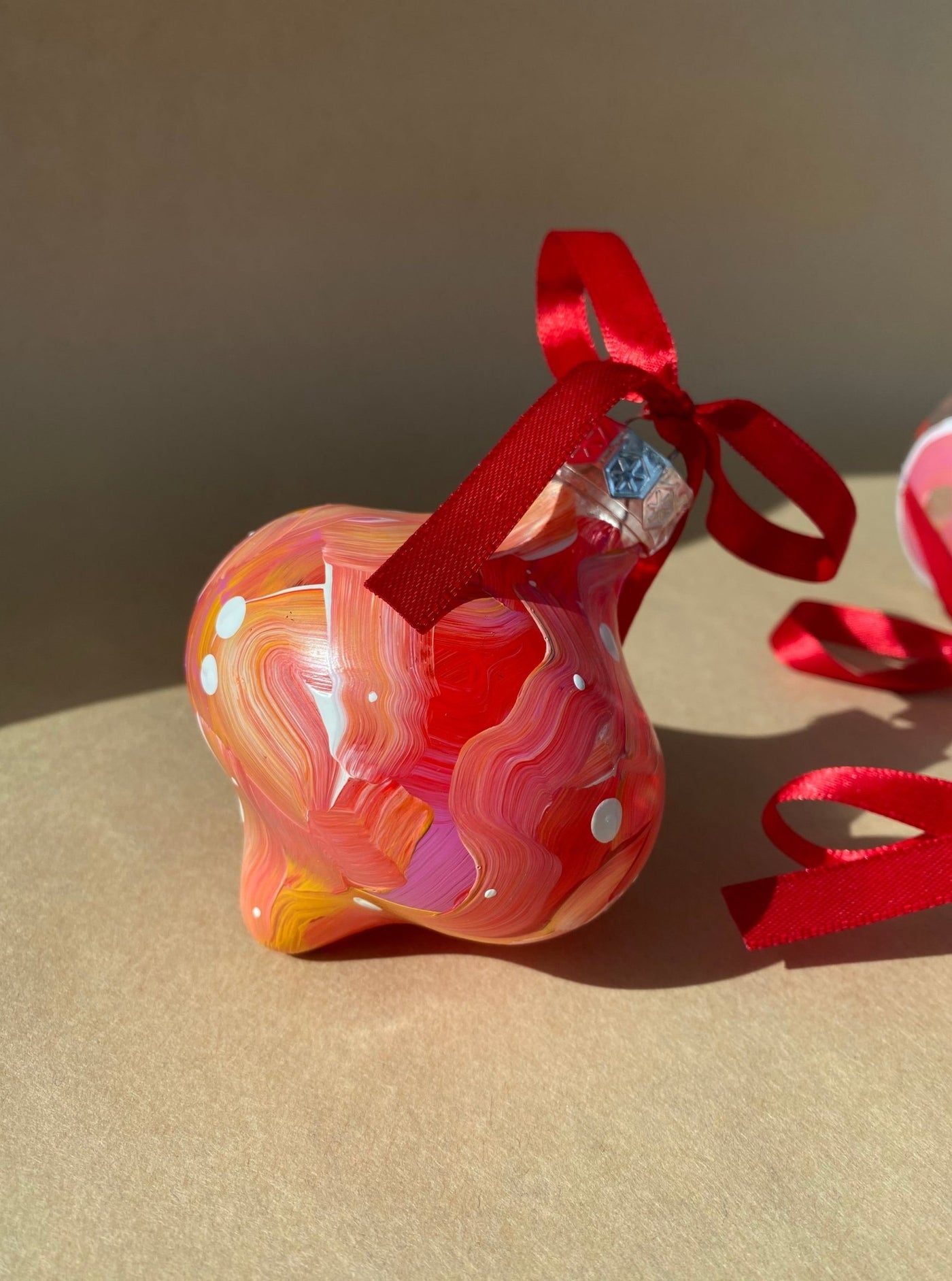 Pink Sunset Baubles (Set 3) - Mulganai