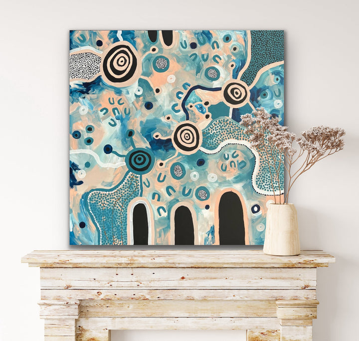 Shallows Art Print,Prints,Mulganai,