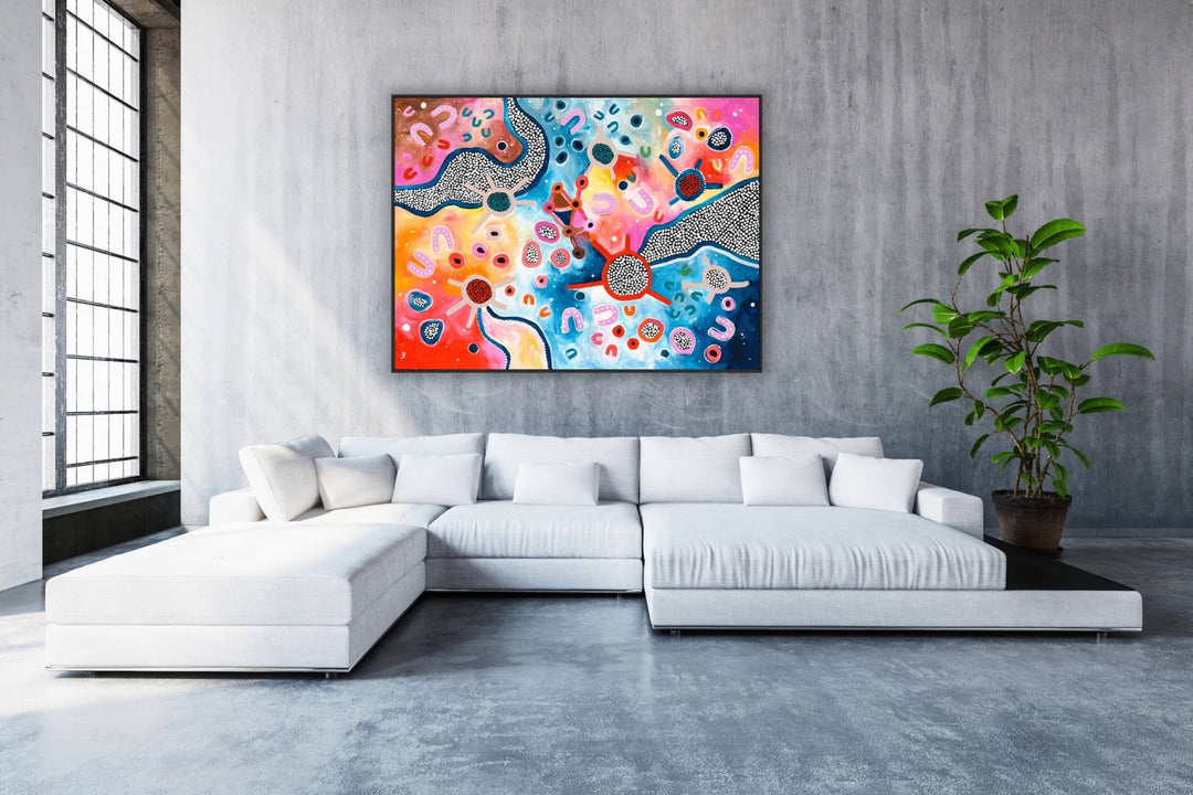 The Sentinel Sky Art Print,Prints,Mulganai,