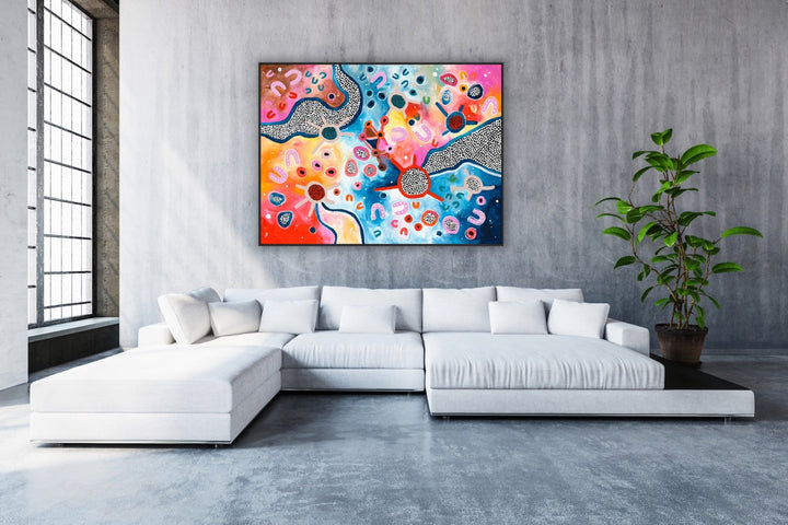 The Sentinel Sky Art Print,Prints,Mulganai,