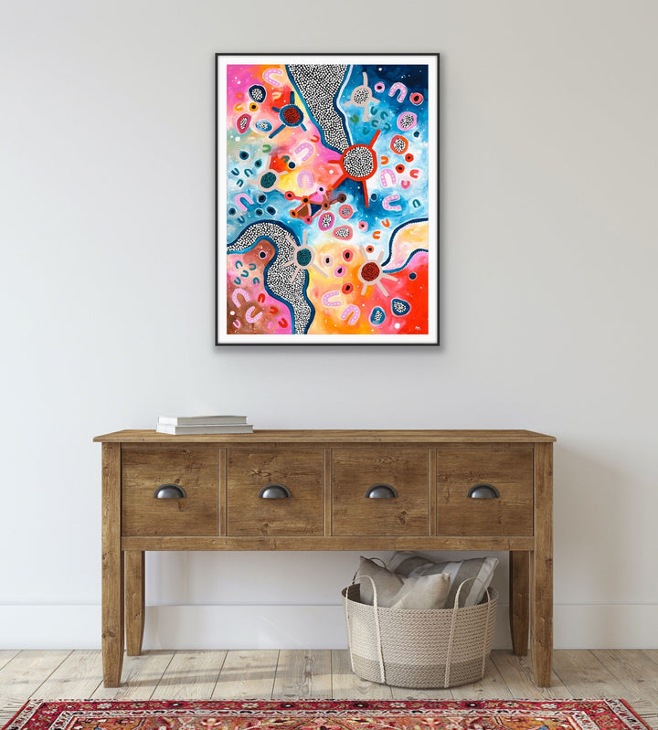 The Sentinel Sky Art Print,Prints,Mulganai,
