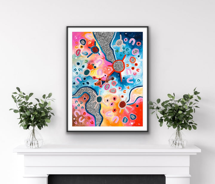 The Sentinel Sky Art Print,Prints,Mulganai,