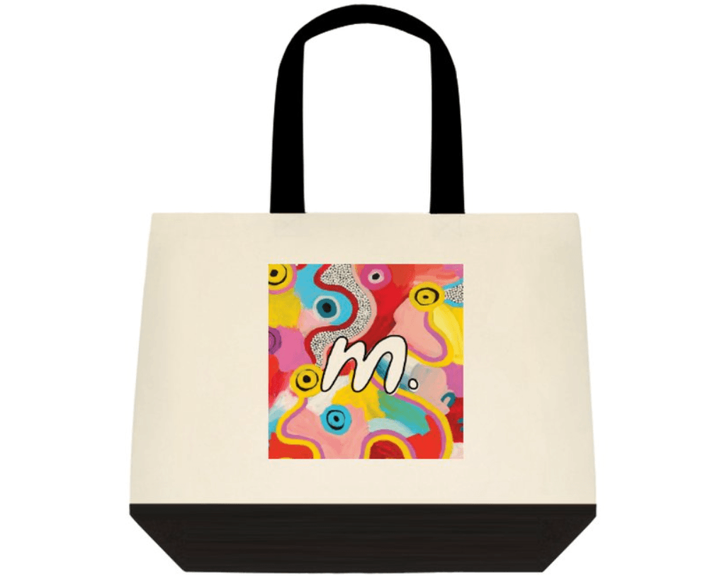 Tote Bag,Merchandise,Mulganai,Tote Bag Indigenous artwork