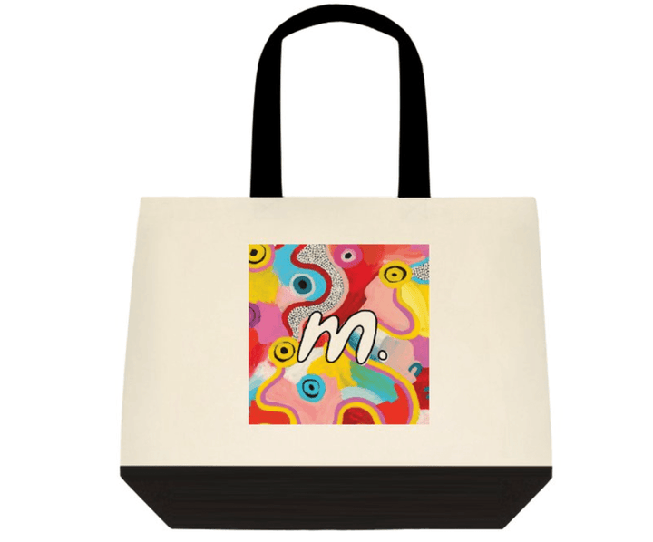 Tote Bag,Merchandise,Mulganai,Tote Bag Indigenous artwork
