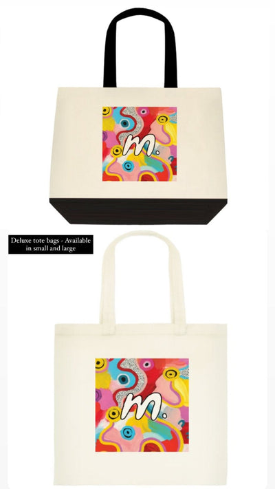 Tote Bag,Merchandise,Mulganai,Tote Bag Indigenous artwork